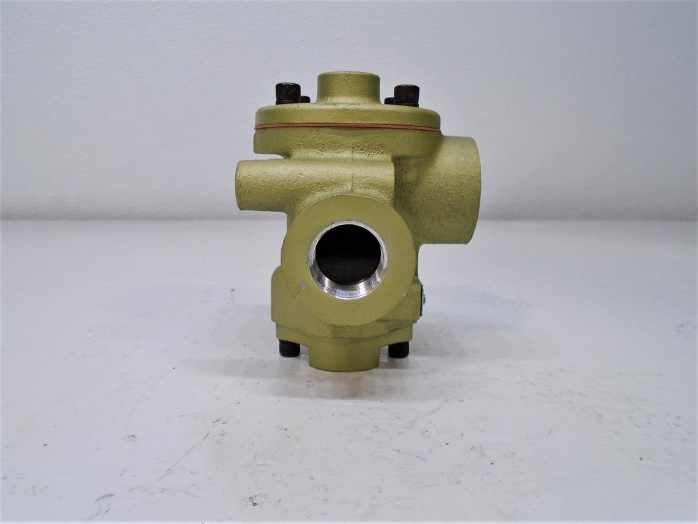Ross 1" x 3/4" NPT Pneumatic Poppet Valve, 2754A5001, 1-10 BAR